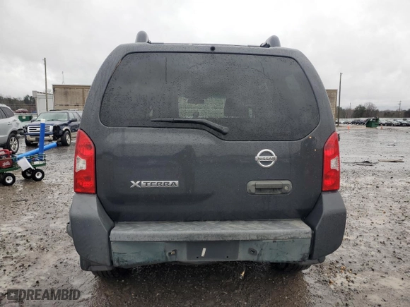 2006 Nissan Xterra X with VIN 5N1AN08W86C503342, listed as a Copart auction lot 84326794 with 192,901 mi miles and Salvage Title. Bid and sale history available at carsss.com. Image 6.