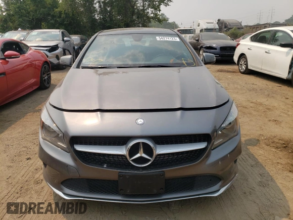 2017 Mercedes-Benz CLA 250 with VIN WDDSJ4GB5HN399657, listed as a Copart auction lot 54274123 with 66,036 mi miles and . Bid and sale history available at DreamBid. Image 5.
