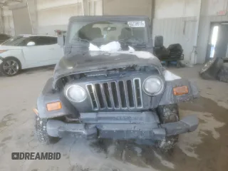 2004 Jeep Wrangler X with VIN 1J4FA39SX4P754012, listed as a Copart auction lot 45239915 with 160,473 mi miles and Salvage title. Bid and sale history available at DreamBid. Image 5.