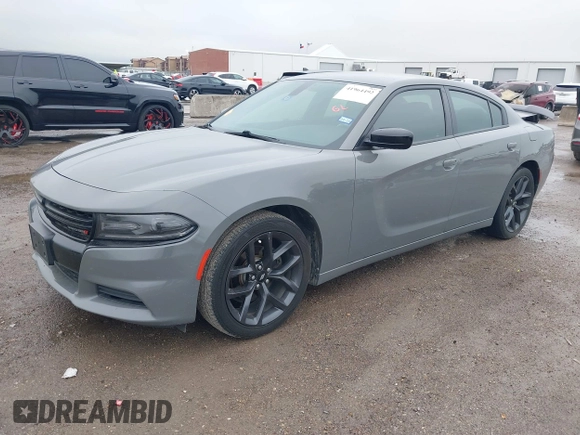2019 Dodge Charger SXT with VIN 2C3CDXBG7KH554272, listed as a IAAI auction lot 41964492 with 126,174 mi miles. Bid and sale history available at carsss.com. Image 17.