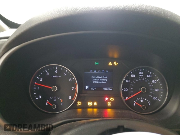 2020 Kia Sportage LX with VIN KNDPMCAC6L7806031, listed as a Copart auction lot 48813455 with 48,230 mi miles and Salvage Title. Bid and sale history available at carsss.com. Image 9.