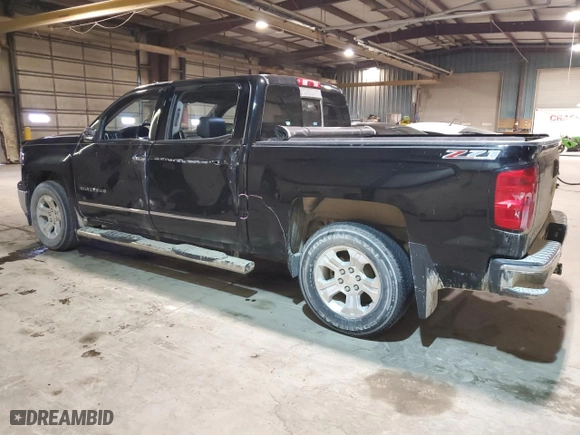 2014 Chevrolet Silverado 1500 LTZ with VIN 3GCUKSEC7EG137661, listed as a Copart auction lot 44549155 with 142,972 mi miles and Salvage Title. Bid and sale history available at carsss.com. Image 2.