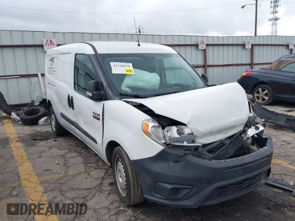 2017 Ram ProMaster City Cargo Tradesman z VIN ZFBERFAB7H6E80597, wystawiony jako IAAI lot #41730070 z przebiegiem 244 662 mil mil oraz . Historia ofert i sprzedaży dostępna na DreamBid. Obrazek 1.
