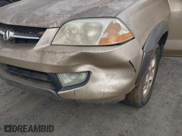 2001 Acura MDX Touring Pkg with VIN 2HNYD18691H513700, listed as a IAAI auction lot 41733475 with 274,715 mi miles. Bid and sale history available at carsss.com. Image 6.