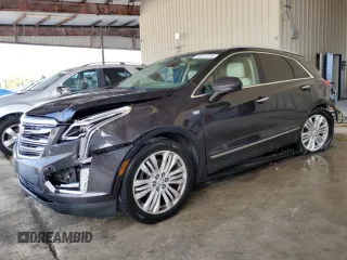 2018 Cadillac XT5 Premium Luxury FWD with VIN 1GYKNERS6JZ143179, listed as a Copart auction lot 48411915 with 173,822 mi miles and Salvage Title. Bid and sale history available at carsss.com. Image 1.