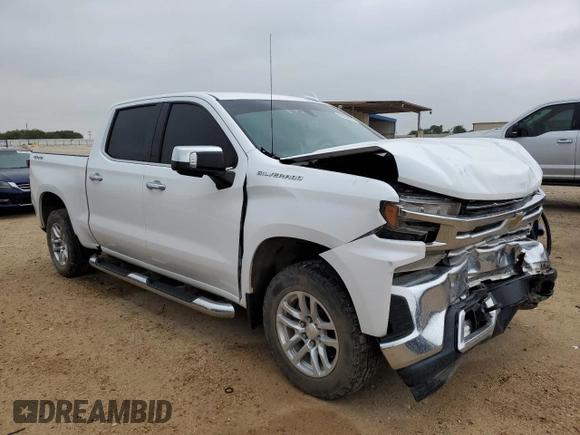 2020 Chevrolet Silverado 1500 LTZ with VIN 1GCUYGED4LZ281749, listed as a Copart auction lot 55752785 with 143,325 mi miles and Clean Title. Bid and sale history available at DreamBid. Image 4.