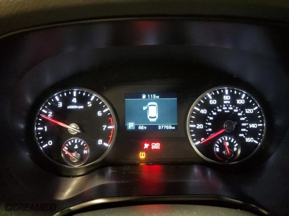 2022 Kia Telluride LX with VIN 5XYP2DHC6NG241206, listed as a Copart auction lot 47016965 with 37,769 mi miles and Salvage Title. Bid and sale history available at carsss.com. Image 9.