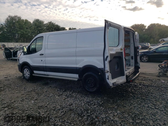 2021 Ford Transit Cargo with VIN 1FTBR1Y87MKA44540, listed as a Copart auction lot 74791034 with 128,242 mi miles and Salvage title. Bid and sale history available at DreamBid. Image 2.