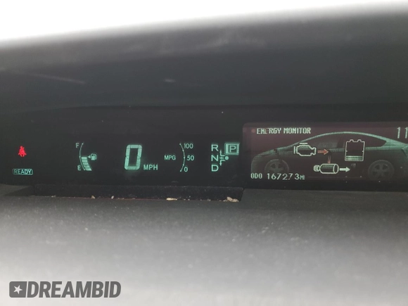 2012 Toyota Prius One z VIN JTDKN3DU8C1486760, wystawiony jako Copart lot #60643045 z przebiegiem 167 273 mil mil oraz Czysty tytuł • Clean title. Historia ofert i sprzedaży dostępna na DreamBid. Obrazek 9.