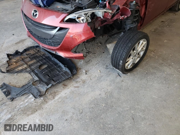 2015 Mazda 5 Touring with VIN JM1CW2CL7F0179885, listed as a Copart auction lot 82764993 with 31,306 mi miles and Salvage Title. Bid and sale history available at carsss.com. Image 13.