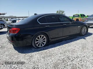 2015 BMW 5 Series 535i with VIN WBA5B1C55FD919164, listed as a Copart auction lot 49469685 with 117,610 mi miles and Clean Title. Bid and sale history available at carsss.com. Image 3.