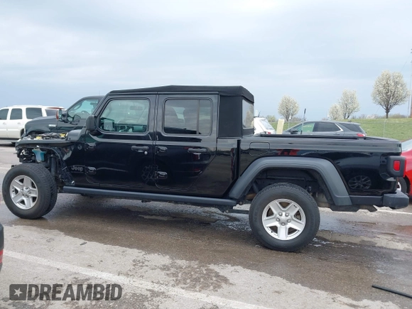 2020 Jeep Gladiator Sport S с VIN 1C6HJTAG8LL122726, выставлен на аукционе IAAI как лот 41886929 с пробегом 82 473 миль миль и . История ставок и продаж доступна на DreamBid. Изображение 15.
