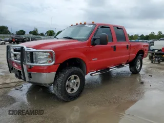 2005 Ford Super Duty F-250 XL with VIN 1FTSW21P15EA95290, listed as a Copart auction lot 61757644 with 0 mi miles and Salvage Title. Bid and sale history available at carsss.com. Image 1.