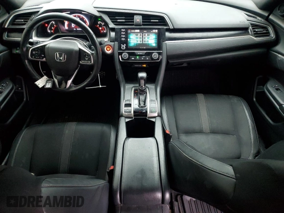 2019 Honda Civic Sport with VIN 2HGFC2F83KH550562, listed as a Copart auction lot 43121715 with 83,035 mi miles and Salvage title. Bid and sale history available at DreamBid. Image 8.
