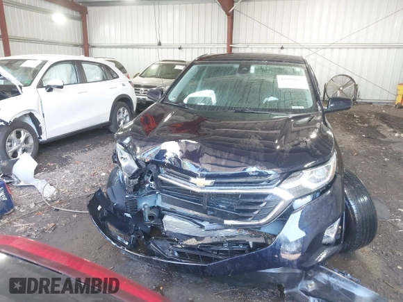 2021 Chevrolet Equinox LT with VIN 3GNAXKEVXMS125514, listed as a IAAI auction lot 41898827 with 38,621 mi miles. Bid and sale history available at carsss.com. Image 6.