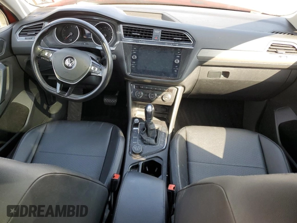 2019 Volkswagen Tiguan SE with VIN 3VV2B7AX2KM055543, listed as a Copart auction lot 52182215 with 40,563 mi miles and Salvage Title. Bid and sale history available at DreamBid. Image 8.