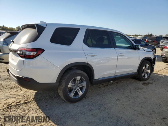 2024 Honda Pilot EX-L 8 Passenger with VIN 5FNYG1H41RB017772, listed as a Copart auction lot 72293284 with 0 mi miles and Salvage Title. Bid and sale history available at carsss.com. Image 3.