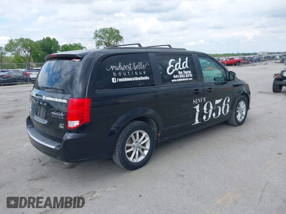 2014 Dodge Grand Caravan SXT z VIN 2C4RDGCGXER388459, wystawiony jako IAAI lot #42350937 z przebiegiem 149 276 mil mil oraz . Historia ofert i sprzedaży dostępna na DreamBid. Obrazek 4.