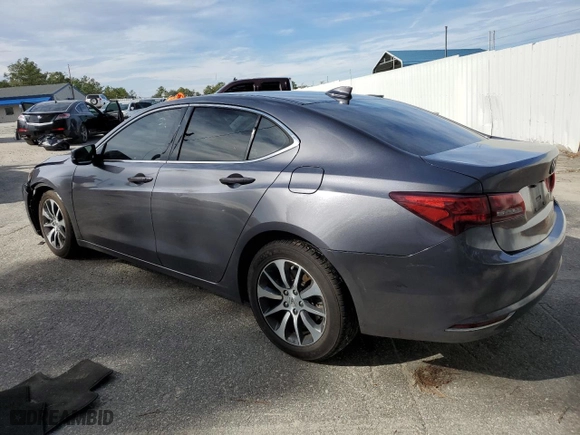 2017 Acura TLX with VIN 19UUB1F3XHA005510, listed as a Copart auction lot 88361055 with 169,221 mi miles and Salvage Title. Bid and sale history available at carsss.com. Image 2.