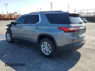 2019 Chevrolet Traverse LT Cloth with VIN 1GNERGKW5KJ305844, listed as a Copart auction lot 60865485 with 63,470 mi miles and Salvage title. Bid and sale history available at DreamBid. Image 2.
