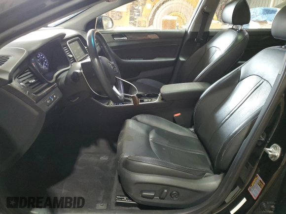 2019 Hyundai Sonata SEL with VIN 5NPE34AF8KH735760, listed as a Copart auction lot 54318655 with 70,917 mi miles and Salvage Title. Bid and sale history available at DreamBid. Image 7.
