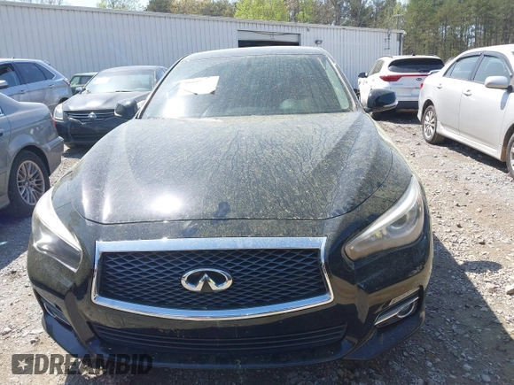 2014 Infiniti Q50 Sport with VIN JN1BV7ARXEM693887, listed as a IAAI auction lot 41916223 with 149,084 mi miles and . Bid and sale history available at carsss.com. Image 12.