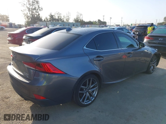 2019 Lexus IS 300 z VIN JTHBA1D23K5095990, wystawiony jako IAAI lot #41954839 z przebiegiem 56 550 mil mil oraz . Historia ofert i sprzedaży dostępna na DreamBid. Obrazek 4.