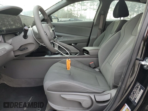 2024 Hyundai Elantra SEL with VIN KMHLM4DG9RU734301, listed as a Copart auction lot 44247975 with 30,899 mi miles and Salvage Title. Bid and sale history available at carsss.com. Image 7.
