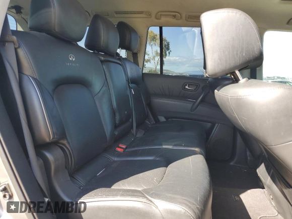 2012 Infiniti QX56 8-passenger with VIN JN8AZ2ND8C9715856, listed as a Copart auction lot 49471125 with 125,346 mi miles and Salvage title. Bid and sale history available at DreamBid. Image 11.