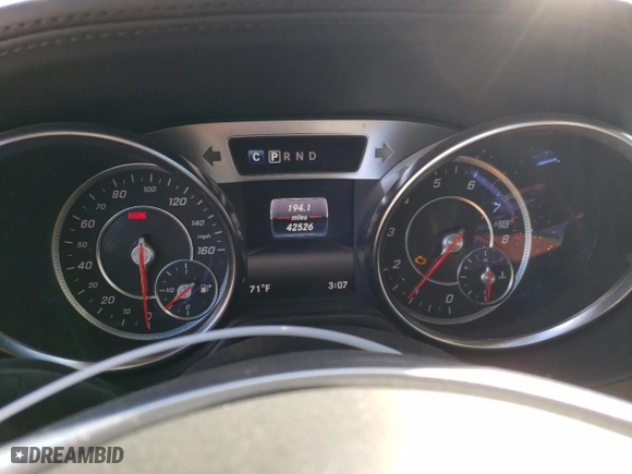 2019 Mercedes-Benz SL-Class SL 550 with VIN WDDJK7DAXKF057158, listed as a Copart auction lot 46676994 with 42,526 mi miles. Bid and sale history available at carsss.com. Image 9.