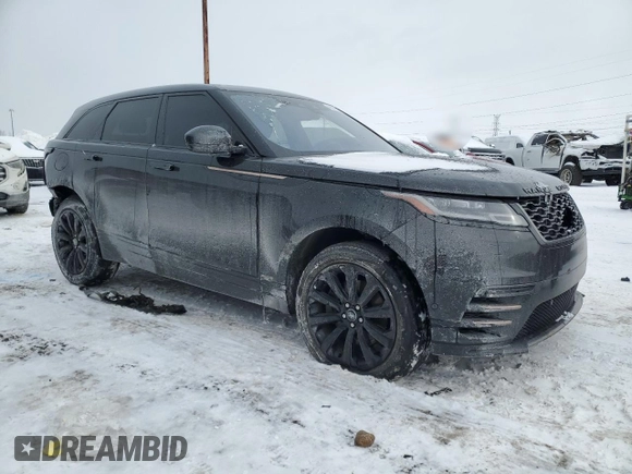 2021 Land Rover Range Rover Velar R-Dynamic S with VIN SALYT2EX8MA315343, listed as a Copart auction lot 46092955 with 42,927 mi miles and Salvage Title. Bid and sale history available at carsss.com. Image 4.