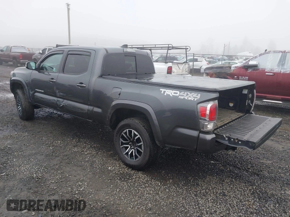 2021 Toyota Tacoma 4WD SR5 with VIN 3TMDZ5BN4MM099423, listed as a IAAI auction lot 41208397 with 62,935 mi miles. Bid and sale history available at carsss.com. Image 3.