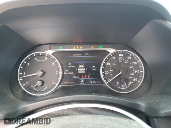 2024 Nissan Sentra SV with VIN 3N1AB8CV4RY241604, listed as a Copart auction lot 51223755 with 31,400 mi miles and Salvage Title. Bid and sale history available at DreamBid. Image 9.