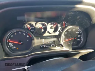 2023 Chevrolet Silverado 1500 Custom with VIN 3GCPDBEK8PG115962, listed as a Copart auction lot 46325665 with 20,414 mi miles and Non Repairable. Bid and sale history available at DreamBid. Image 9.