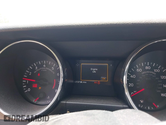 2015 Ford Mustang EcoBoost z VIN 1FA6P8TH9F5361668, wystawiony jako IAAI lot #42616707 z przebiegiem 73 798 mil mil oraz . Historia ofert i sprzedaży dostępna na DreamBid. Obrazek 7.