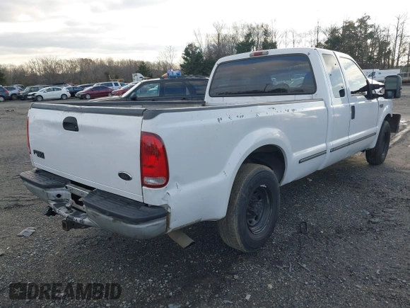 1999 Ford F-250 XL with VIN 1FTNX20F5XEC00435, listed as a IAAI auction lot 41137317 with 346,348 mi miles and . Bid and sale history available at DreamBid. Image 4.