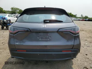 2023 Honda HR-V LX with VIN 3CZRZ2H30PM707821, listed as a Copart auction lot 59532385 with 44,385 mi miles and Salvage title. Bid and sale history available at DreamBid. Image 6.