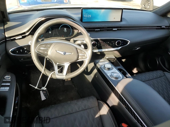 2024 Genesis GV70 Sport с VIN 5NMMCDTC2RH003145, выставлен на аукционе Copart как лот 45129295 с пробегом 10 074 миль миль и Списание • Salvage title. История ставок и продаж доступна на DreamBid. Изображение 8.