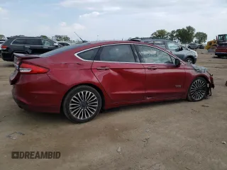 2017 Ford Fusion Titanium with VIN 3FA6P0SU2HR180735, listed as a Copart auction lot 72336794 with Not provided miles and Salvage title. Bid and sale history available at DreamBid. Image 3.