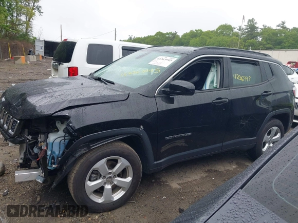 2021 Jeep Compass Latitude z VIN 3C4NJDBBXMT575577, wystawiony jako IAAI lot #42363945 z przebiegiem 32 341 mil mil oraz . Historia ofert i sprzedaży dostępna na DreamBid. Obrazek 14.