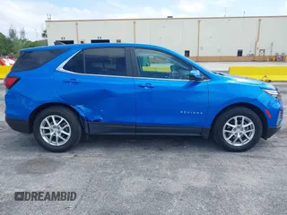 2024 Chevrolet Equinox LT with VIN 3GNAXUEG9RS250203, listed as a IAAI auction lot 42233875 with 26,930 mi miles and . Bid and sale history available at DreamBid. Image 13.