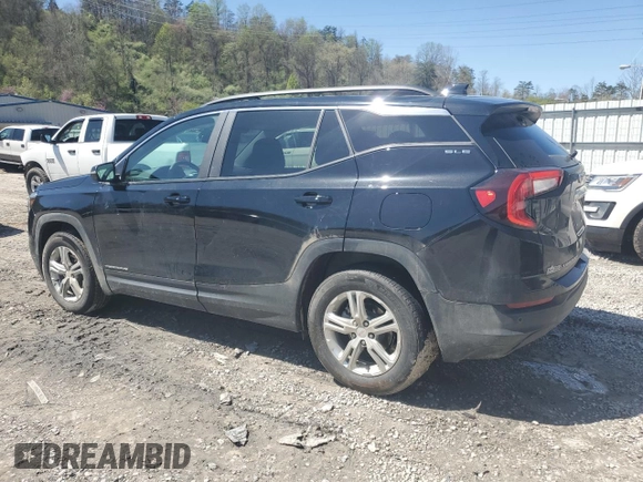 2024 GMC Terrain SLE with VIN 3GKALMEGXRL278935, listed as a Copart auction lot 52300805 with 11,200 mi miles and Salvage title. Bid and sale history available at DreamBid. Image 2.
