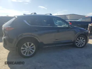 2025 Mazda CX-5 2.5 S Premium Plus Package with VIN JM3KFBEM9S0568966, listed as a Copart auction lot 49114635 with 7,235 mi miles and Salvage Title. Bid and sale history available at carsss.com. Image 3.