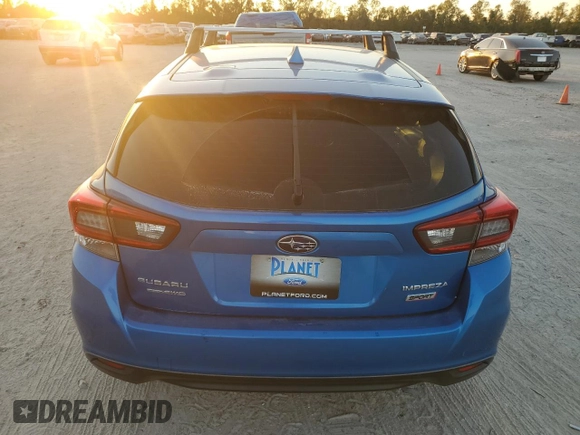 2020 Subaru Impreza Special Sports with VIN 4S3GTAM62L3702303, listed as a Copart auction lot 80070144 with 78,777 mi miles and Salvage title. Bid and sale history available at DreamBid. Image 6.