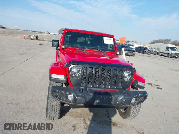 2021 Jeep Gladiator Overland с VIN 1C6HJTFG3ML546177, выставлен на аукционе IAAI как лот 41861900 с пробегом 20 455 миль миль и . История ставок и продаж доступна на DreamBid. Изображение 17.