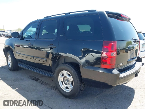 2008 Chevrolet Tahoe LS with VIN 1GNFC13C68R143398, listed as a IAAI auction lot 41970038 with 205,873 mi miles and . Bid and sale history available at DreamBid. Image 3.