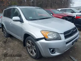 2010 Toyota RAV4 Sport with VIN JTMRF4DV3A5033727, listed as a IAAI auction lot 41706452 with 143,918 mi miles. Bid and sale history available at carsss.com. Image 1.