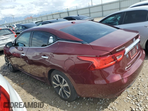 2016 Nissan Maxima SR z VIN 1N4AA6AP3GC439711, wystawiony jako Copart lot #55790285 z przebiegiem 94 680 mil mil oraz Szkoda całkowita • Salvage title. Historia ofert i sprzedaży dostępna na DreamBid. Obrazek 2.