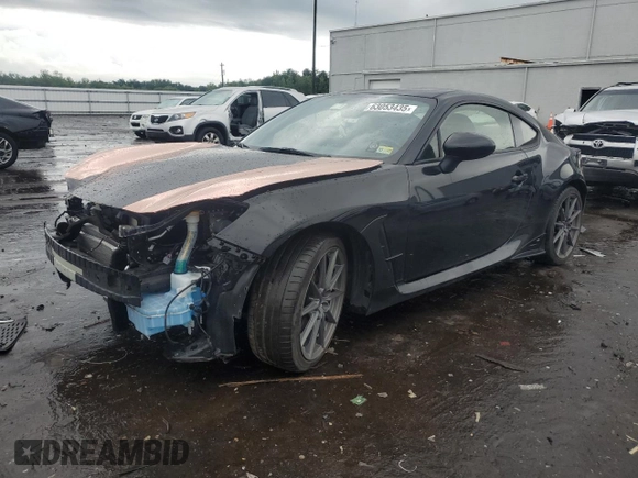 2022 Subaru BRZ Limited with VIN JF1ZDBF14N8701677, listed as a Copart auction lot 63053435 with 23,490 mi miles and Salvage title. Bid and sale history available at DreamBid. Image 1.