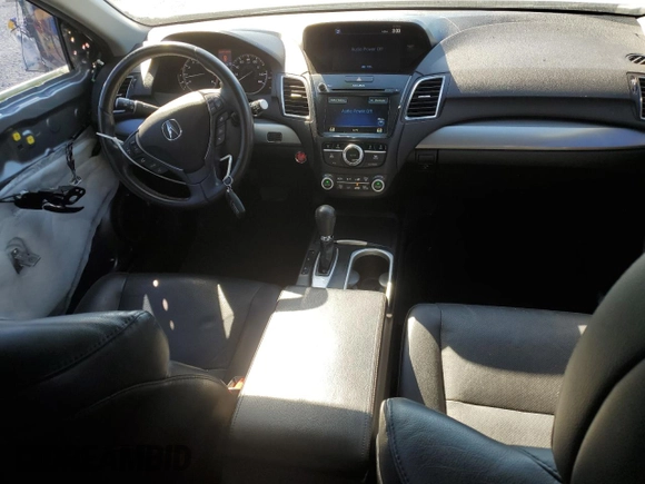 2016 Acura RDX Technology with VIN 5J8TB3H53GL012369, listed as a Copart auction lot 48104035 with 129,176 mi miles and Salvage Title. Bid and sale history available at DreamBid. Image 8.